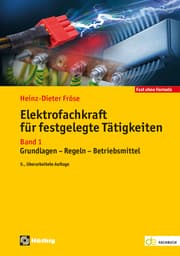 Cover von Elektrofachkraft für festgelegte Tätigkeiten Band 1