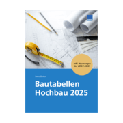 Cover von Bautabellen Hochbau 2025