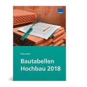 Cover von Bautabellen Hochbau 2018