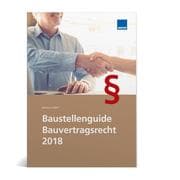 Cover von Baustellenguide Bauvertragsrecht 2018