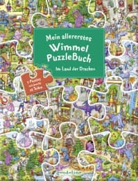 Cover von Mein allererstes WimmelPuzzleBuch - Im Land der Drachen