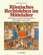 Cover von Römisches Rechtsleben im Mittelalter