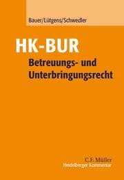 Cover von Heidelberger Kommentar zum Betreuungs- und Unterbringungsrecht