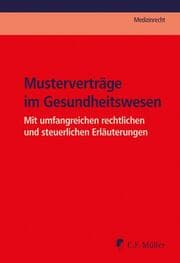 Cover von Musterverträge im Gesundheitswesen