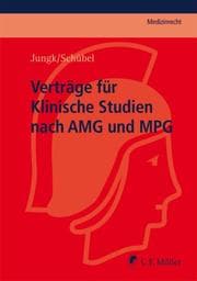Cover von Verträge für Klinische Studien nach AMG und MPG