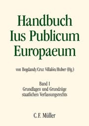 Cover von Handbuch Ius Publicum Europaeum 1