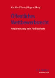 Cover von Öffentliches Wettbewerbsrecht