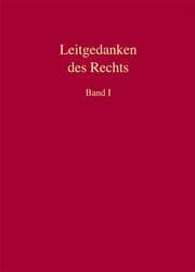 Cover von Leitgedanken des Rechts