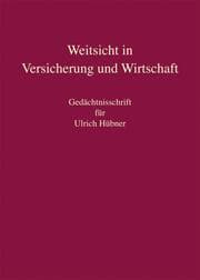 Cover von Weitsicht in Versicherung und Wirtschaft