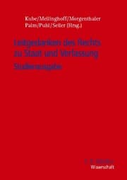 Cover von Leitgedanken des Rechts zu Staat und Verfassung