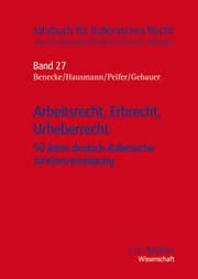Cover von Arbeitsrecht, Erbrecht, Urheberrecht