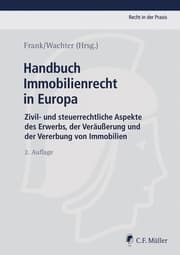 Cover von Handbuch Immobilienrecht in Europa