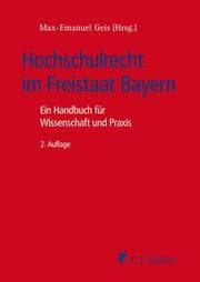 Cover von Hochschulrecht im Freistaat Bayern