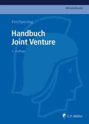 Cover von Handbuch Joint Venture