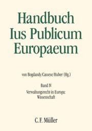 Cover von Handbuch Ius Publicum Europaeum 4
