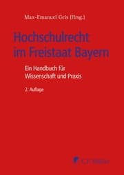 Cover von Hochschulrecht im Freistaat Bayern