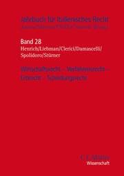 Cover von Wirtschaftsrecht, Verfahrensrecht, Erbrecht, Scheidungsrecht