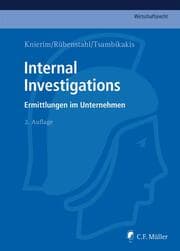 Cover von Internal Investigations