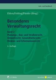 Cover von Besonderes Verwaltungsrecht 2