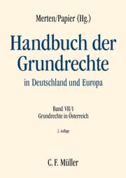 Cover von Handbuch der Grundrechte in Deutschland und Europa VII/1