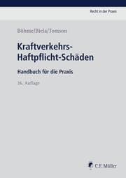 Cover von Kraftverkehrs-Haftpflicht-Schäden