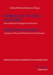 Cover von Rückblick nach 100 Jahren und Ausblick - Migrationsbewegungen