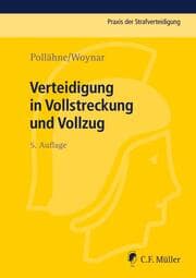 Cover von Verteidigung in Vollstreckung und Vollzug