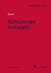 Cover von Multilaterales Instrument