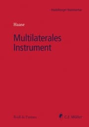 Cover von Multilaterales Instrument
