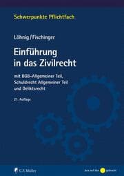 Cover von Einführung in das Zivilrecht