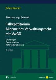 Cover von Fallrepetitorium Allgemeines Verwaltungsrecht mit VwGO
