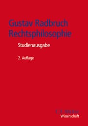 Cover von Gustav Radbruch - Rechtsphilosophie