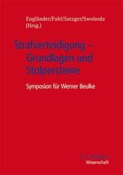 Cover von Strafverteidigung - Grundlagen und Stolpersteine