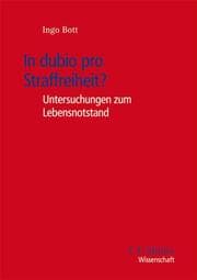 Cover von In dubio pro Straffreiheit?