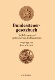 Cover von Bundessteuergesetzbuch