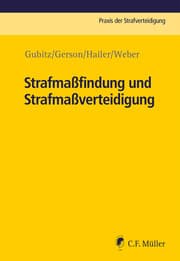 Cover von Strafmaßfindung und Strafmaßverteidigung
