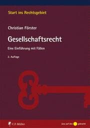 Cover von Gesellschaftsrecht