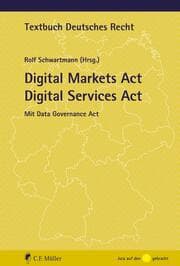 Cover von Digital Markets Act Digital Services Act