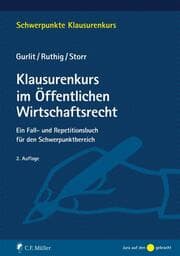Cover von Klausurenkurs im Öffentlichen Wirtschaftsrecht