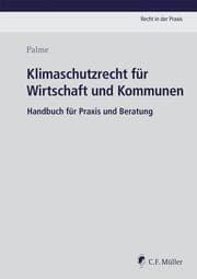 Cover von Klimaschutzrecht für Wirtschaft und Kommunen