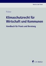 Cover von Klimaschutzrecht für Wirtschaft und Kommunen
