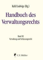 Cover von Handbuch des Verwaltungsrechts III