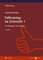 Cover von Falltraining im Zivilrecht 1