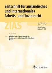 Cover von ZIAS 1/2022