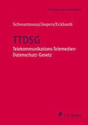 Cover von TTDSG - Telekommunikation-Telemedien-Datenschutz-Gesetz