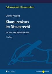 Cover von Klausurenkurs im Steuerrecht