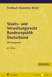 Cover von Staats- und Verwaltungsrecht Bundesrepublik Deutschland