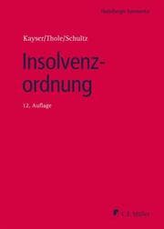 Cover von Insolvenzordnung