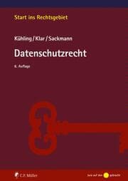 Cover von Datenschutzrecht