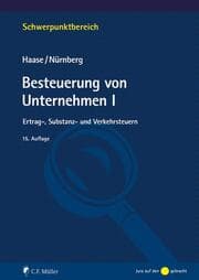 Cover von Besteuerung von Unternehmen I